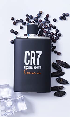 CR7 Game On Cristiano на Diqna - Аромат на тоалетна вода за мъже С папая, лед, кедър и кашемировым дърво - От Оригиналната