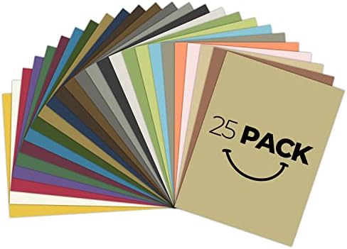 Golden State Art, Опаковки от 25 многоцветни матов дъски размер 9X12 мм, без диаманти - идеално за снимки, картини, рамки