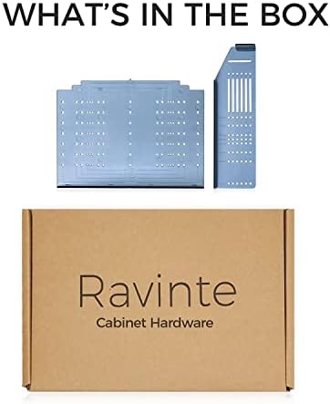 Инструмент за създаване на шаблон на дръжките на шкафа Ravinte и 10 X 4-инчов Матово-Черни Пръчки За Кухненски шкаф