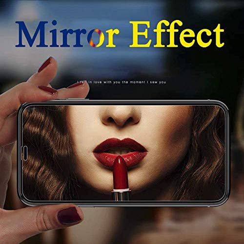 Umhlaba е Съвместим с iPhone 11 (2019) и XR (2018 г.) Защитното фолио от огледално закалено стъкло с огледален ефект