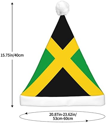 Ямайски Флаг Коледна Шапка, Мъжки, Дамски Официални Аксесоари Унисекс Шапки За Новогодишни Партита Шапки