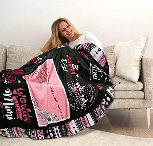Най-доброто одеяло Мими Подаръци за Мими от Внучки Подаръци за Мими от Внук | най-Доброто одеяло Мими в света | Коледен