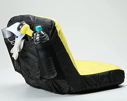 Калъф за седалка (голям) LP92334 Подходящ за косачки John Deere височина до 16,5 - 18 инча (водоустойчив) (четири удобни джоба) (Произведени от тъкани 600d Oxford) Доставя се с чанта за
