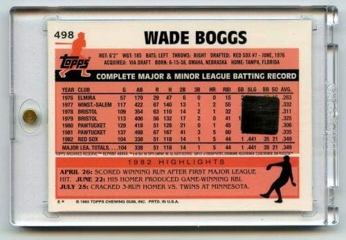 Wade Богс 2001 Topps Archives Reserve ARR44 Използван прилеп в играта MLB - Използваните прилепи