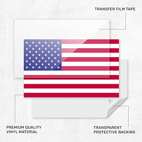 Нови Винил премиум-клас с обща флага на сащ - Класически американски флаг - 2 опаковки - Етикет-3X5-Класически флаг 2 бр