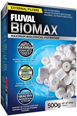 Филтърен блок от пеноматериала Fluval (204/205/306 и 304/305/306) - 2 опаковки Biomax Bio Rings - 500 грама /