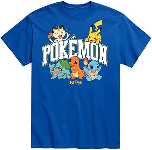 Hybrid облекло - Pokémon - Трябва да улов на всички тях - Мъжка тениска с къс ръкав и шарките