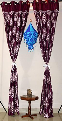 Красиви Традиционните Висящи Индийски Лампи и Лампиони Бродерия и Огледални Работа Изкуството за Домашен интериор 3-Слойная