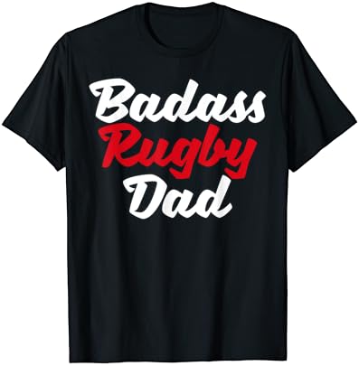 Готина тениска с чувство за Хумор Татко Ръгби и Графична Виц за Бащите Ръгби