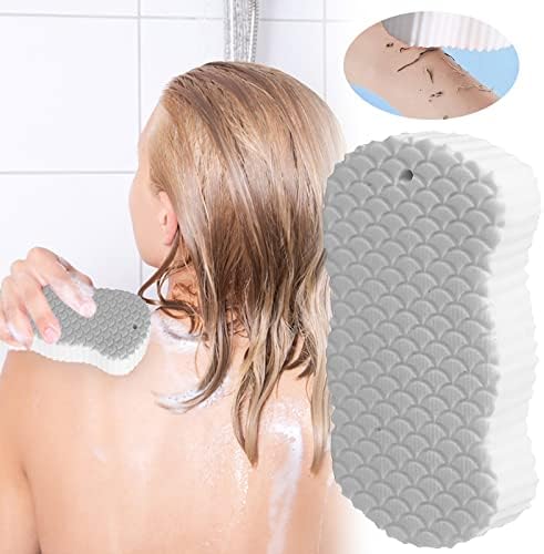 Ексфолиращи гъба за баня GUENZY 3D Ултра Мек Пилинг Гъба за баня, Безвредни за кожата, за Многократна употреба,
