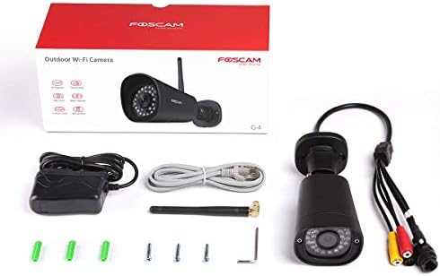Градинска помещение за сигурност на Foscam G4 Full HD 4MP 2K WiFi с функция за детекция на движение е само за един човек, безплатен