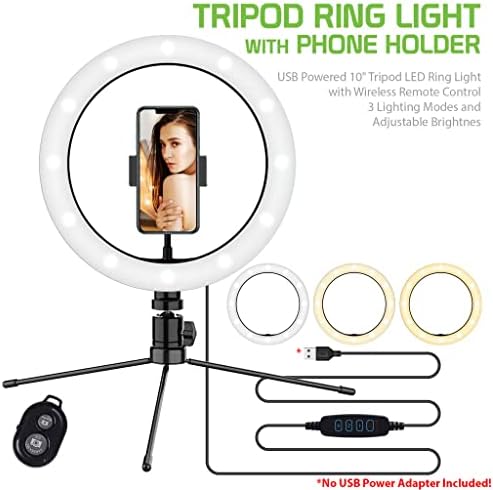 Светъл пръстен за селфи с трикольор осветление, съвместимо с вашия цветен високоговорител Bose SoundLink II