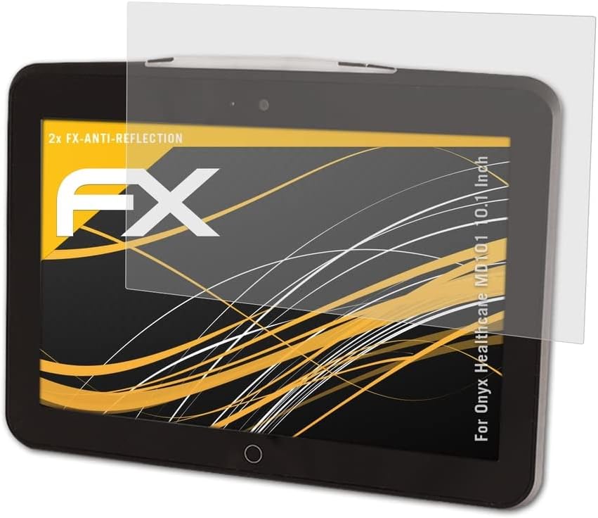 Защитно фолио atFoliX, съвместима с защитно фолио за екрана Onyx Healthcare MD101 с диагонал 10,1 инча, антибликовая