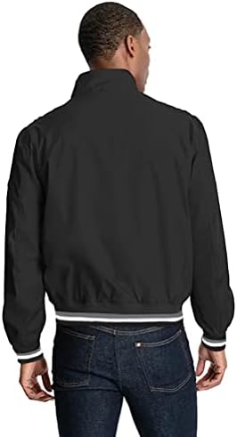 Мъжки Стрейчевая яке за голф LONDON FOG, Черна, Голям размер