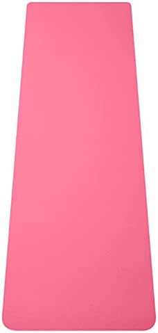 Нескользящий килимче за йога /фитнес подложка от ТПЭ дебелина NC 6 мм (183x61x0,6 см), розов