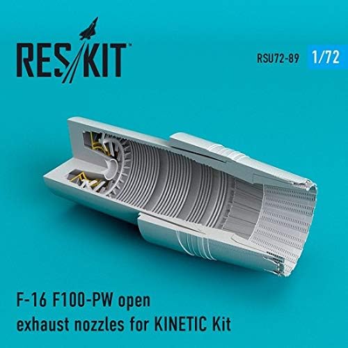 Reskit RSU72-0089 - 1/72 F-16 F100-PW Отворени деления инжектори за комплект KINETIC