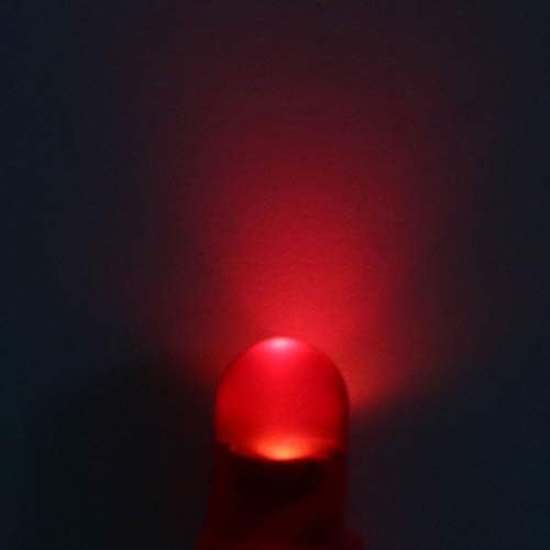 uxcell 100шт 3 мм и Червена led Диоден светлина (Цветна леща си broken Кръгла dc 1,8-2,2 В) Осветителна лампа Лампи диоди,