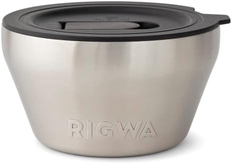 Контейнер за хранене с изолация от неръждаема стомана RIGWA - Купа с изолация за топла и студена вода - Вакуум Съдове