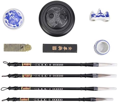 Четка за Китайска Калиграфия I-MART, Канджи, Комплект за Писане с Вода Sumi, Комплект За Рисуване