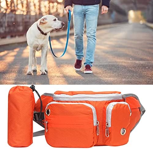 Чанта за Лакомства за кучета VINGVO, Дишаща Чанта за тренировка Лакомства за Кучета с Дупка за слушалки, Многофункционална