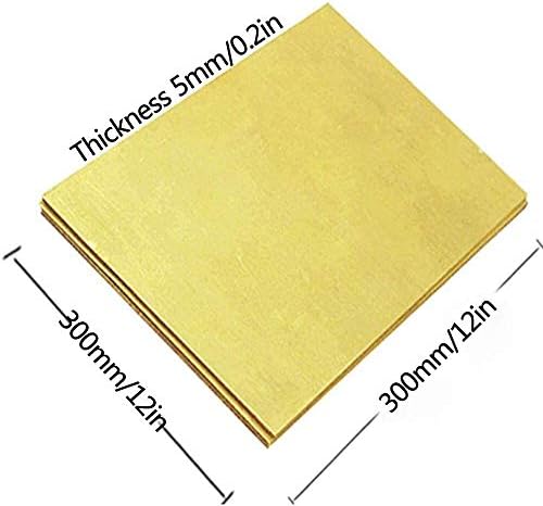 Месинг лист HUILUN Месинг лист за разработване на продукти, обработка на метали Месингови плочи с дебелина 0,5 мм
