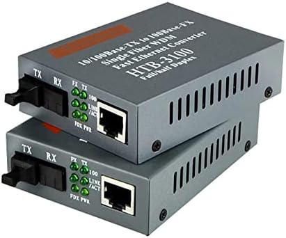 CSYANXING 2 * 10/100 Mbps Ethernet през оптичен Медиаконвертер Одномодовые връзки влакна пристанища RJ-45 SC Port 25 км