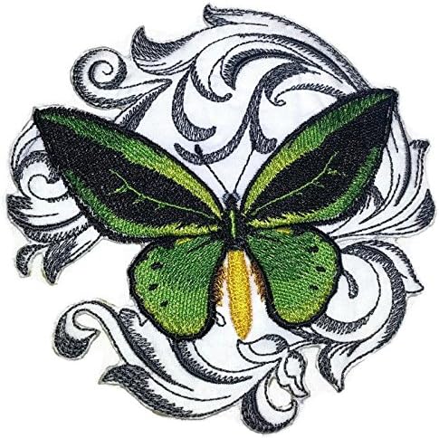 BeyondVision са Изработени по поръчка и уникални, Невероятни цветни пеперуди [Обичайното зелено птичето крило в стил барок],