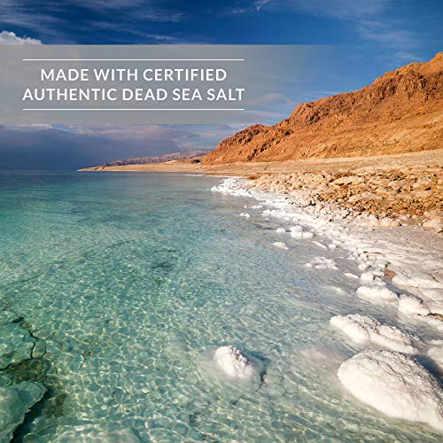 Органична Лавандула соли за вана Bokek, Сол от Мъртво море с аромат на Сертифицирани Органични Етерични масла, Плик пакет за 8 унции