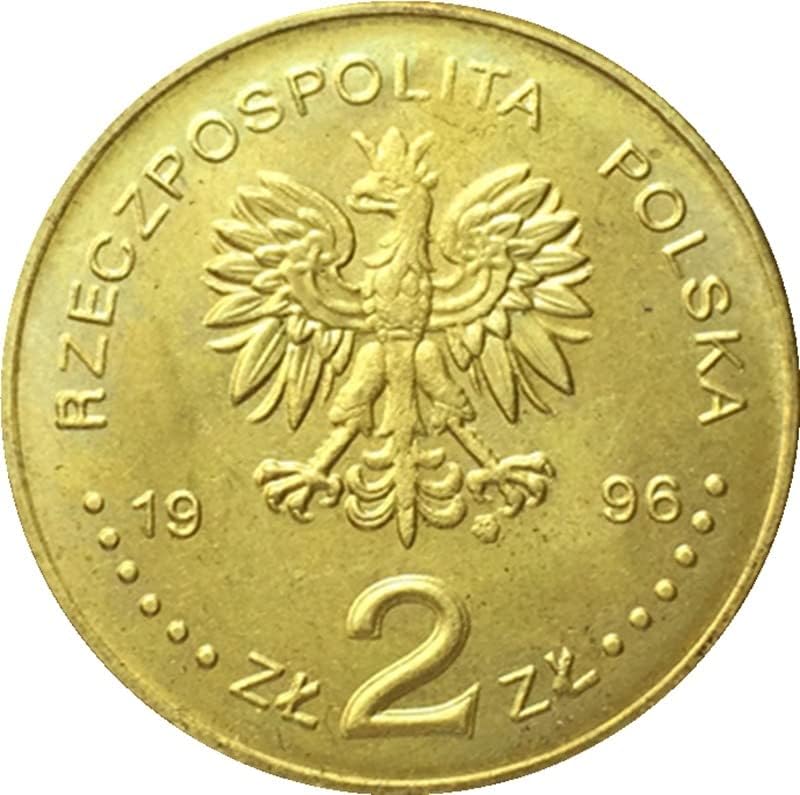 QINGFENG 1572 Полска Монета Меден Производство на Антични Монети, Чуждестранна Възпоменателна Монета Събиране