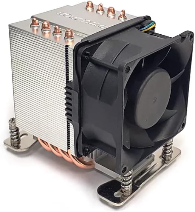 Алуминиев радиатор Dynatron A39 3U с вградена топлинна тръба за процесора на AMD Ryzen Threadripper/Threadripper Pro