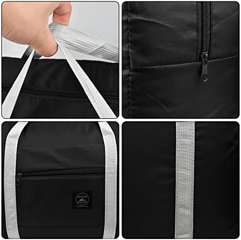 Пътна чанта-тоут,За Spirit Airlines Чанта за лични неща 18x14x8 Сгъваема Пътна Спортна Чанта-Тоут Лека Чанта за носене