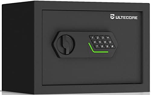 ULTECORE 0,53 Кубични Фута Гардероб Сейф с Дигитална клавиатура и Двойни Ключове за Сигурност на Паричните