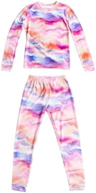 Пижамный комплект с дълъг ръкав за момчета PJ Salvage 'Sunset Glow Design Pj