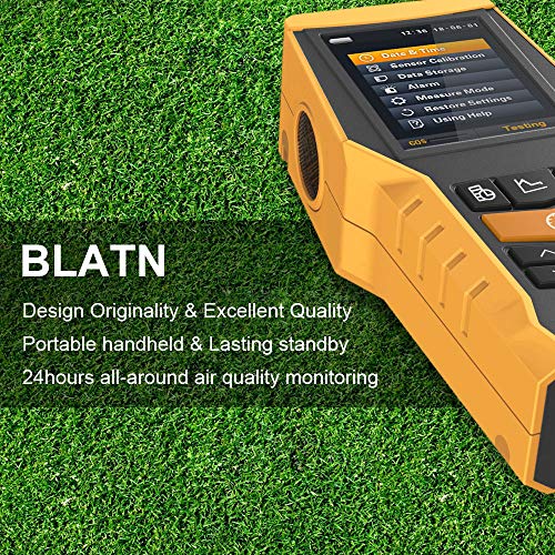 BLATN Smart 126s мониторинг на качеството на въздуха Тестер TVOC за помещения ФПЧ2.5 М Детектор на формалдехид
