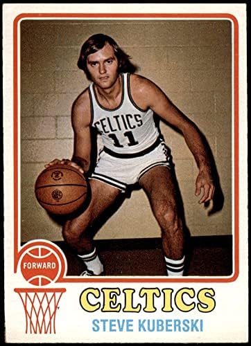 1973 Topps 2 Стив Куберски Бостън Селтикс (баскетболно карта) EX+ Селтикс Брадли Юнивърсити