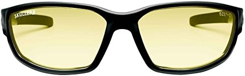 Защитни слънчеви очила Ergodyne Skullerz Kvasir - Черна дограма, Сребърни Огледални лещи