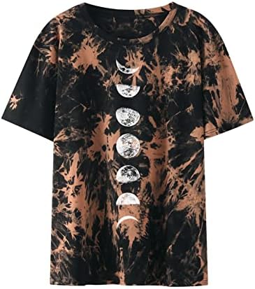 Есенно-Лятна Блуза, Тениска за Момичета с Къс ръкав 2023, Модни Дрехи с Кръгло деколте, Памучен Кавайная Забавна Тениска