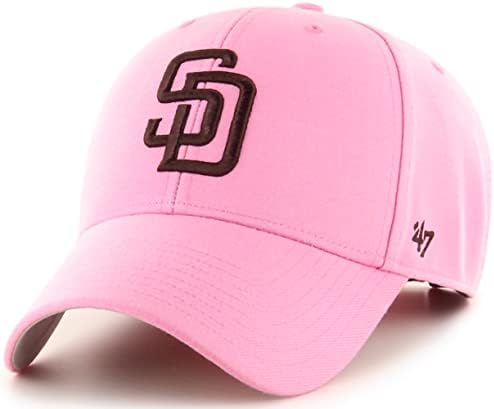 Регулируема шапка MLB Rose MVP '47, дамски, един размер подходящ за всички (as1, Alpha, one_Size, San Diego Padres)