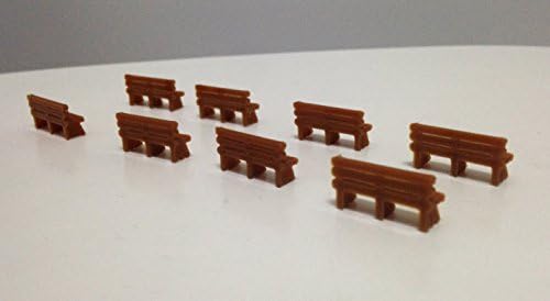 Пейка x8 стил Запределья моделира жп класическа дървена за мащаба ХО парк/станция