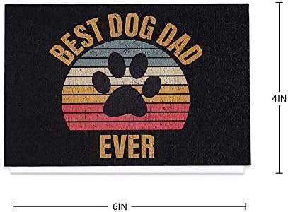 WaaHome Най-Картичка за татко-куче на баща Ден от Dog Смешни Бащи Ден Cards с Плик