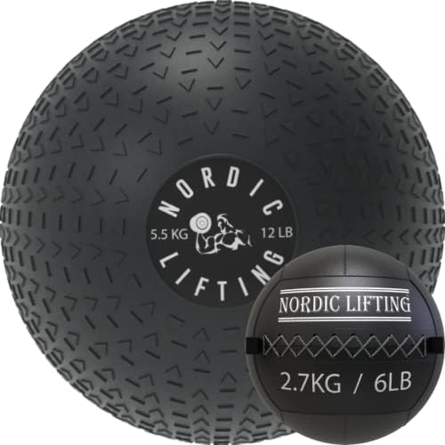 Nordic Lifting Шлем Ball 12 паунда в комплект с Монтиране на Топката 6 паунда
