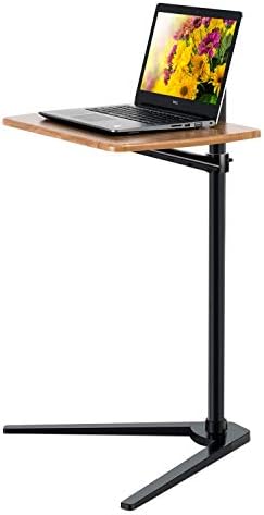 MagicHold Подова Поставка за лаптоп, Алуминиева Маса с Регулируема височина за разтегателни дивана, Съвместим е с MacBook, Лаптоп,