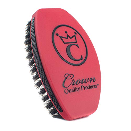 Качествени продукти Crown 360 Sport Wave Гребен Caesar 2.0 от косъм на Глиган, Мека, от Червено Кадифе - Нескользящая дръжка,