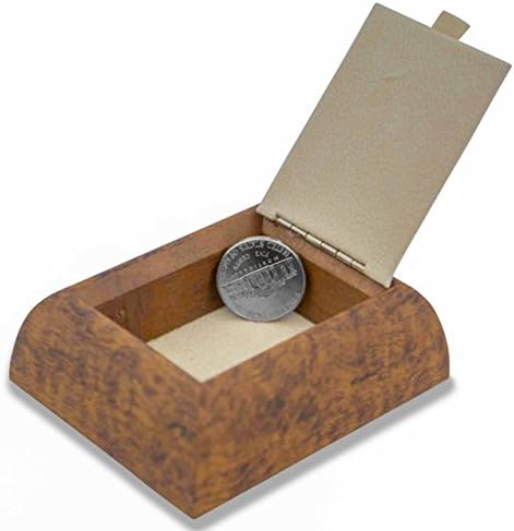 Малка Декоративна Кутия за съхранение на Четок на Паметта с табелка на Светеца (Ангел-Пазител)