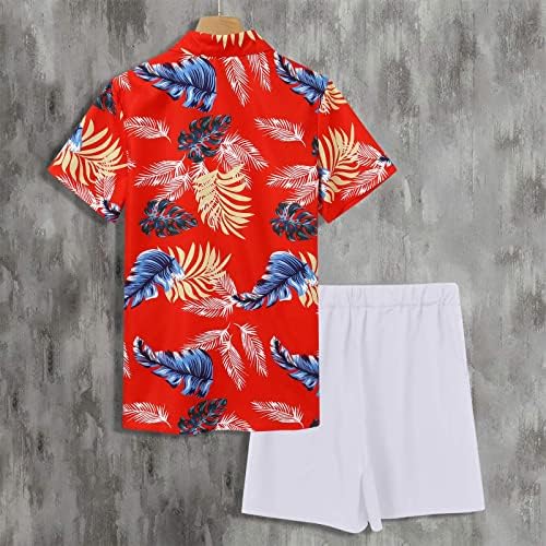 Летни мъжки Ежедневни ризи стилни мъжки Лятна мода за почивка на Хавай, на почивки, мъжки старомодни
