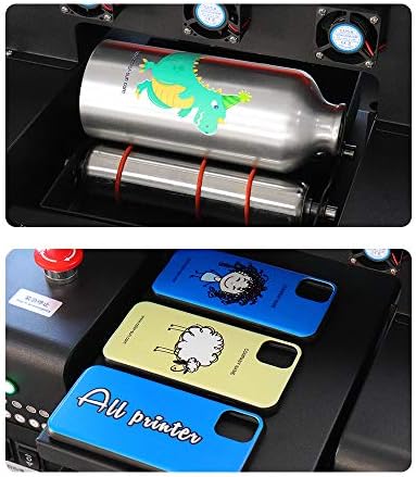 Mai LELU UV принтер A4 Плосък Принтер Лак с Въртящи UV Мастило за своята практика за Телефон Бутилка Акрилна Кожа, TPU Кристал