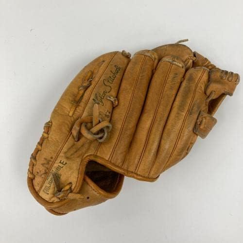Бейзболна ръкавица на Тед Уилямс, детска модел 1950-те години, ръкавици MLB с автограф RR COA