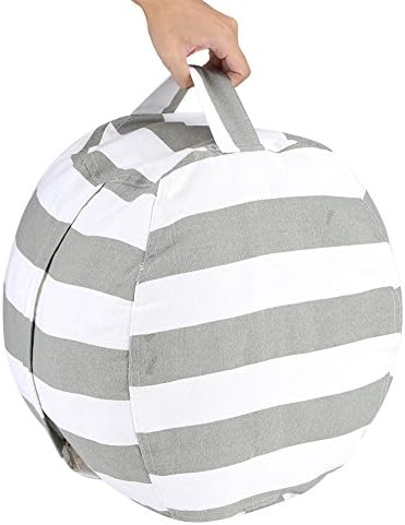Чанта за количка-дрънкалка ASHATA с пълнител, Холщовая чанта за съхранение на голям Капацитет, с дръжка и цип,