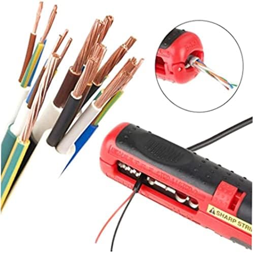 Набор от инструменти за електротехник - Универсален инструмент за източване на проводници с много функционални възможности отстраняване на бои и рязане на кабел -