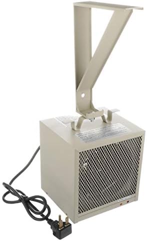 Преносим нагревател за гараж/работилница TPI Corporation HF5848TC с принудителна вентилатор, 4800/3600 W, 240/208